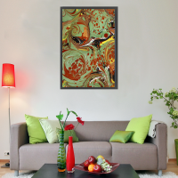 Prigo Art Serisi-10 50x70 cm Dijital Baskı Kanvas Tablo
