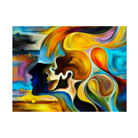 Prigo Art Serisi-32 50x70 cm Dijital Baskı Kanvas Tablo