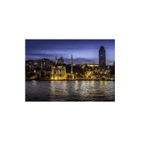 Prigo Şehir Manzaraları Serisi İstanbul 50x70 cm Dijital Baskı Fotoblok Tablo