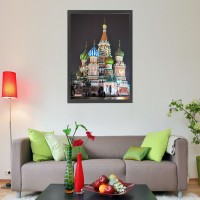 Prigo Şehir Manzaraları Serisi Kremlin 50x70 cm Dijital Baskı Fotoblok Tablo