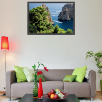 Prigo Doğa Manzaraları Serisi Adalar 50x70 cm Dijital Baskı Kanvas Tablo