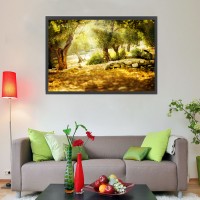 Prigo Doğa Manzaraları Serisi Ağaç-4 50x70 cm Dijital Baskı Kanvas Tablo