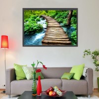 Prigo Doğa Manzaraları Serisi Nehir-4 50x70 cm Dijital Baskı Fotoblok Tablo