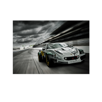 Prigo Araçlar Serisi Araba-12 50x70 cm Dijital Baskı Kanvas Tablo