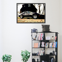 Prigo Araçlar Serisi Araba-4 50x70 cm Dijital Baskı Kanvas Tablo