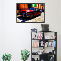 Prigo Araçlar Serisi Araba-5 50x70 cm Dijital Baskı Kanvas Tablo