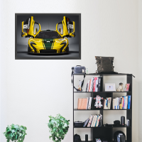 Prigo Araçlar Serisi Araba 70x100 cm Dijital Baskı Kanvas Tablo