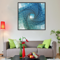 Prigo Art Serisi-17 80x80 cm Dijital Baskı Kanvas Tablo