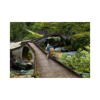Prigo Doğa Manzaraları Serisi Köprü 70x100 cm Dijital Baskı Kanvas Tablo