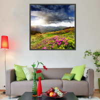Prigo Doğa Manzaraları Serisi Manzara-3 80x80 cm Dijital Baskı Kanvas Tablo