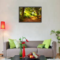 Prigo Doğa Manzaraları Serisi Orman-2 70x100 cm Dijital Baskı Kanvas Tablo