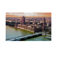 Prigo Şehir Manzaraları Serisi Londra 70x100 cm Dijital Baskı Kanvas Tablo