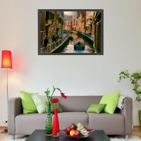 Prigo Şehir Manzaraları Serisi Venedik 70x100 cm Dijital Baskı Kanvas Tablo