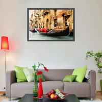 Prigo Şehir Manzaraları Serisi Venedik-8 70x100 cm Dijital Baskı Kanvas Tablo